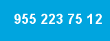 955 223 75 12 955 223 75 12
